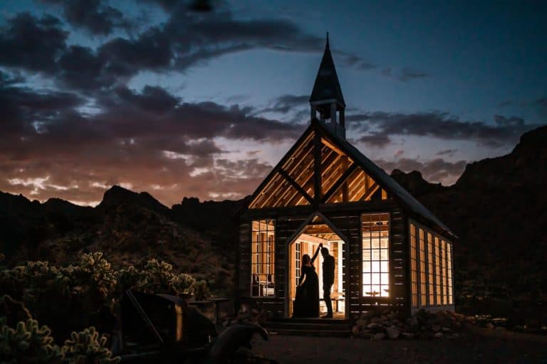 Destination elopement at sunset by Tampa Photographer