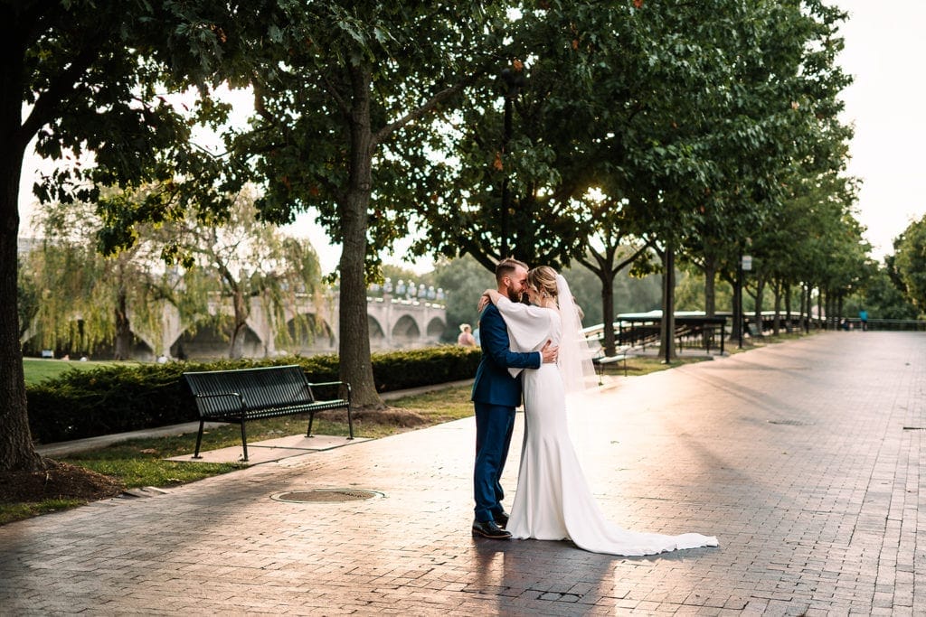 An Elopement on the Indianapolis Canal Walk 11 BAT00688