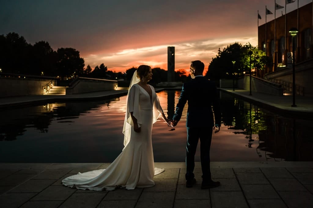 An Elopement on the Indianapolis Canal Walk 5 BAT00933