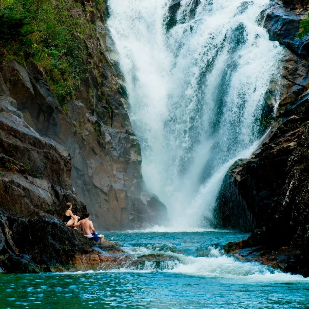 Big Rock Falls in Belize